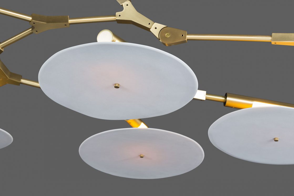Branching Disc Chandelier BD.11.01 by Lindsey Adelman | ROOM