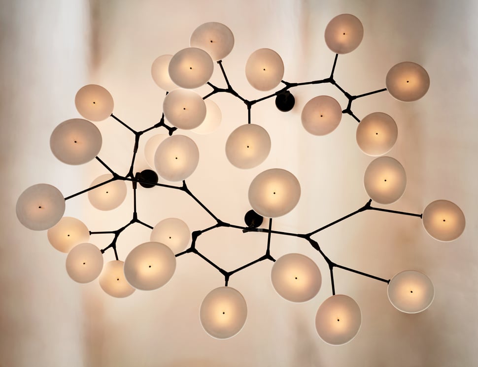Branching Disc Chandelier BD.09.01 by Lindsey Adelman | ROOM CRM