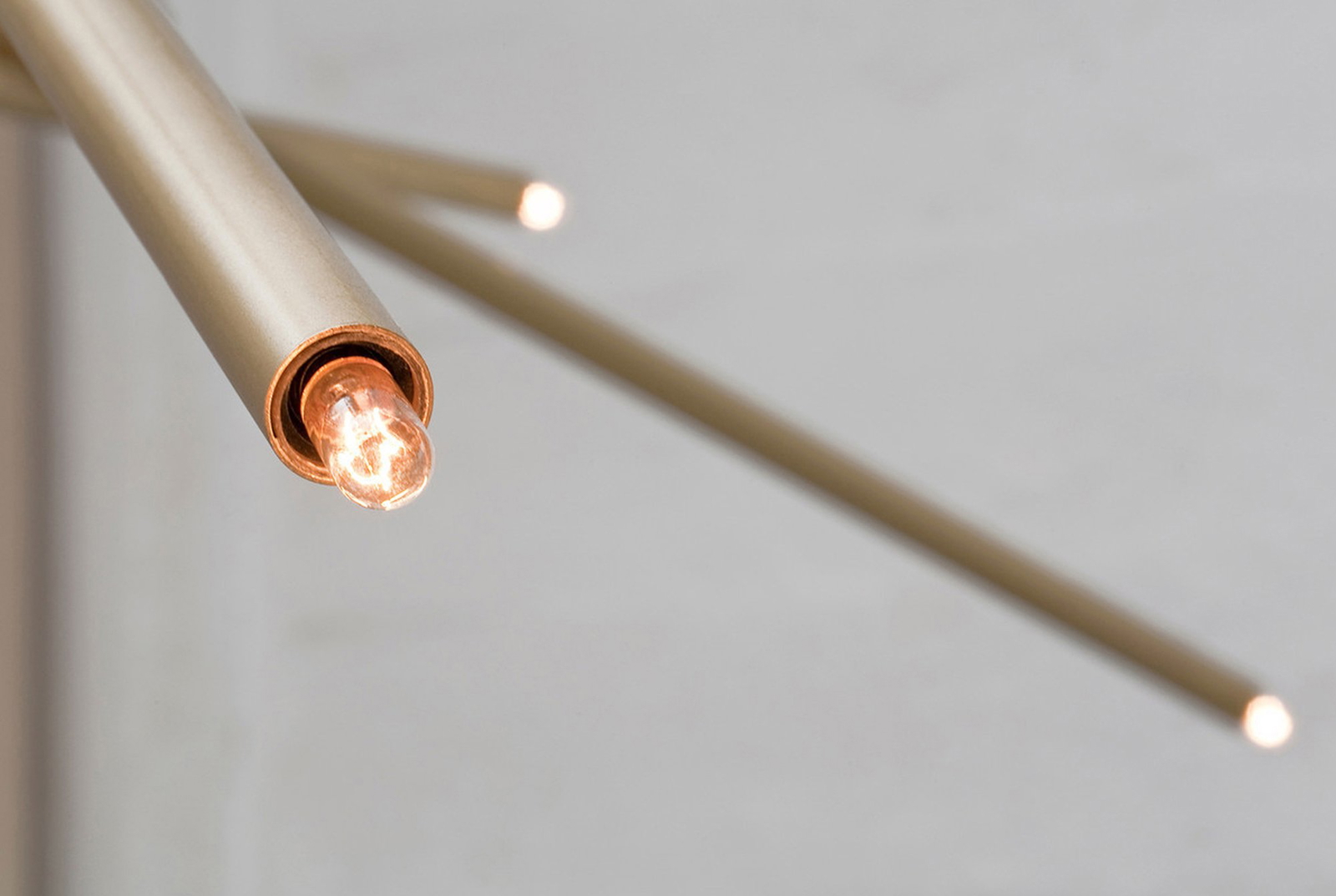 ROOM Furniture and Lighting Cam Crockford Stick Chandelier Detail