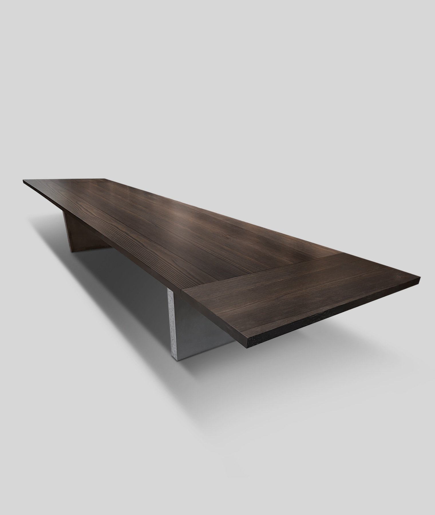 Concrete Base Dining Table