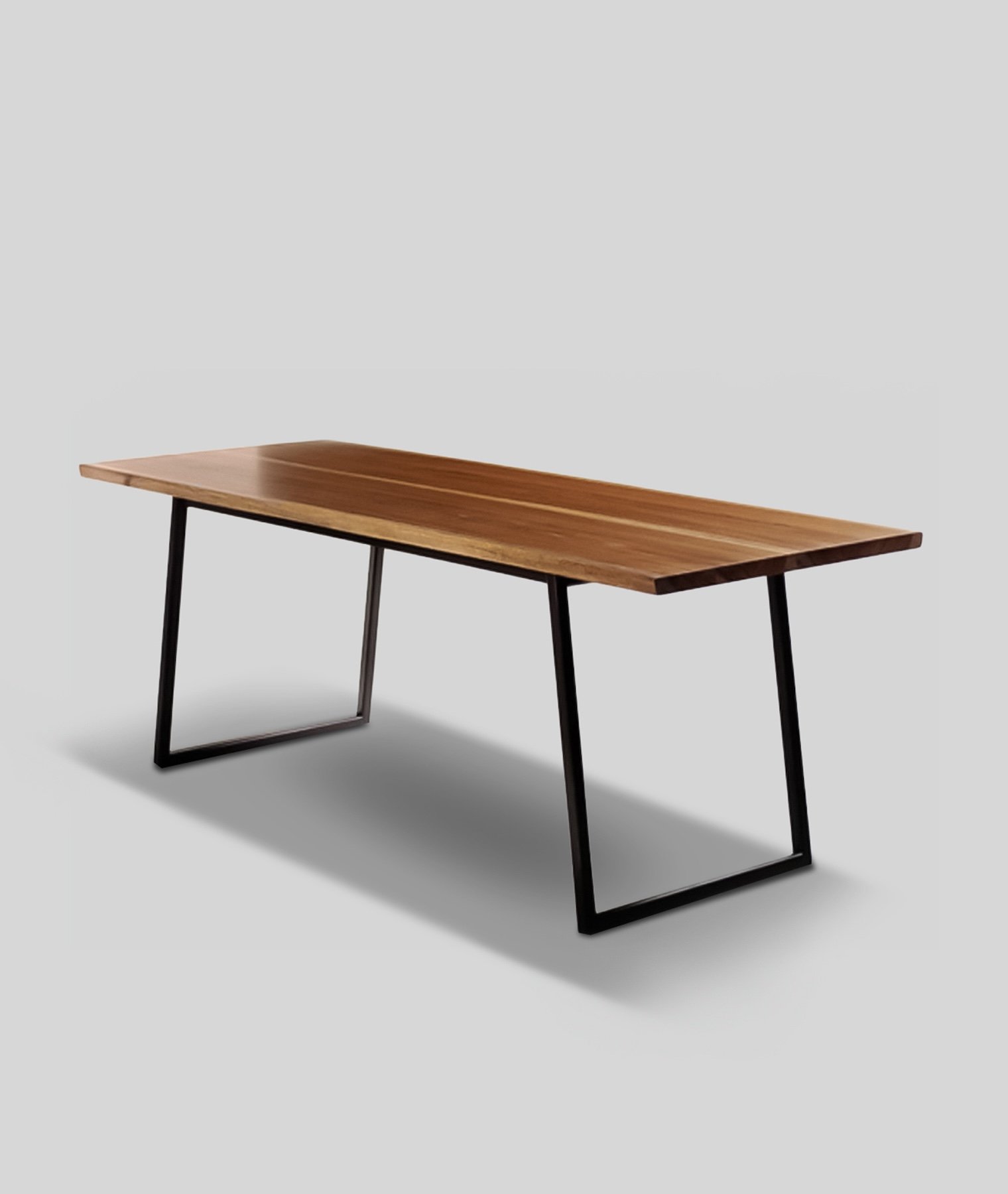 Trapeze Dining Table | Metal Base
