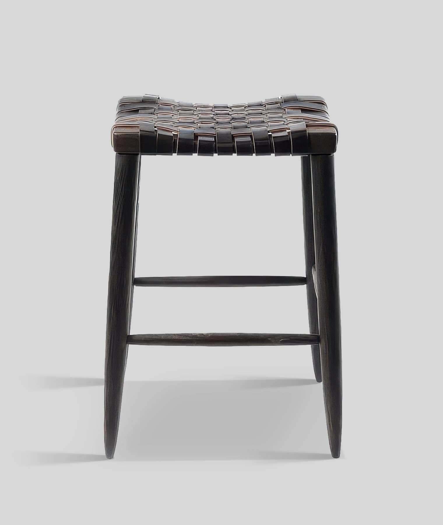 Ranger Bar Stool | Woven Leather by Michael Robbins | ROOM CRM