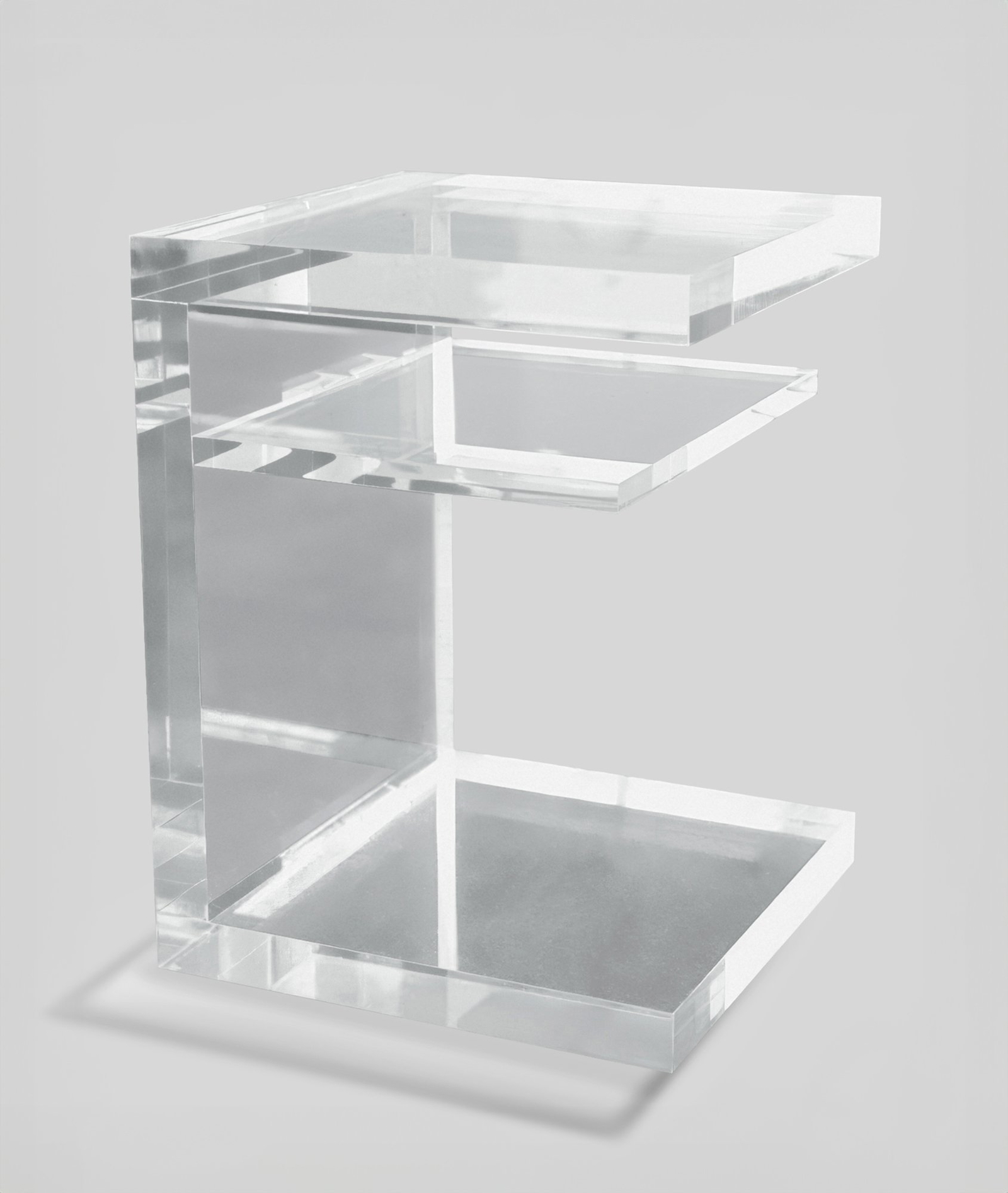 S2 Lucite Side Table