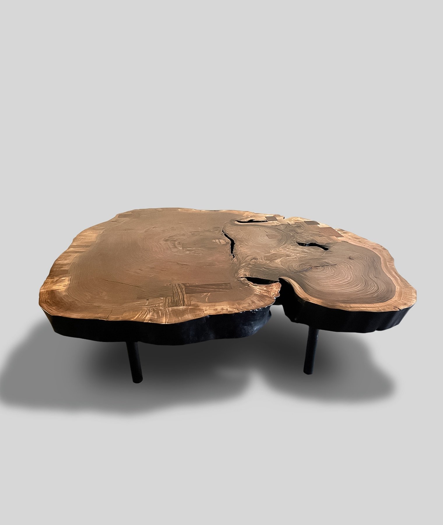 DJ Curved Slab Coffee Table
