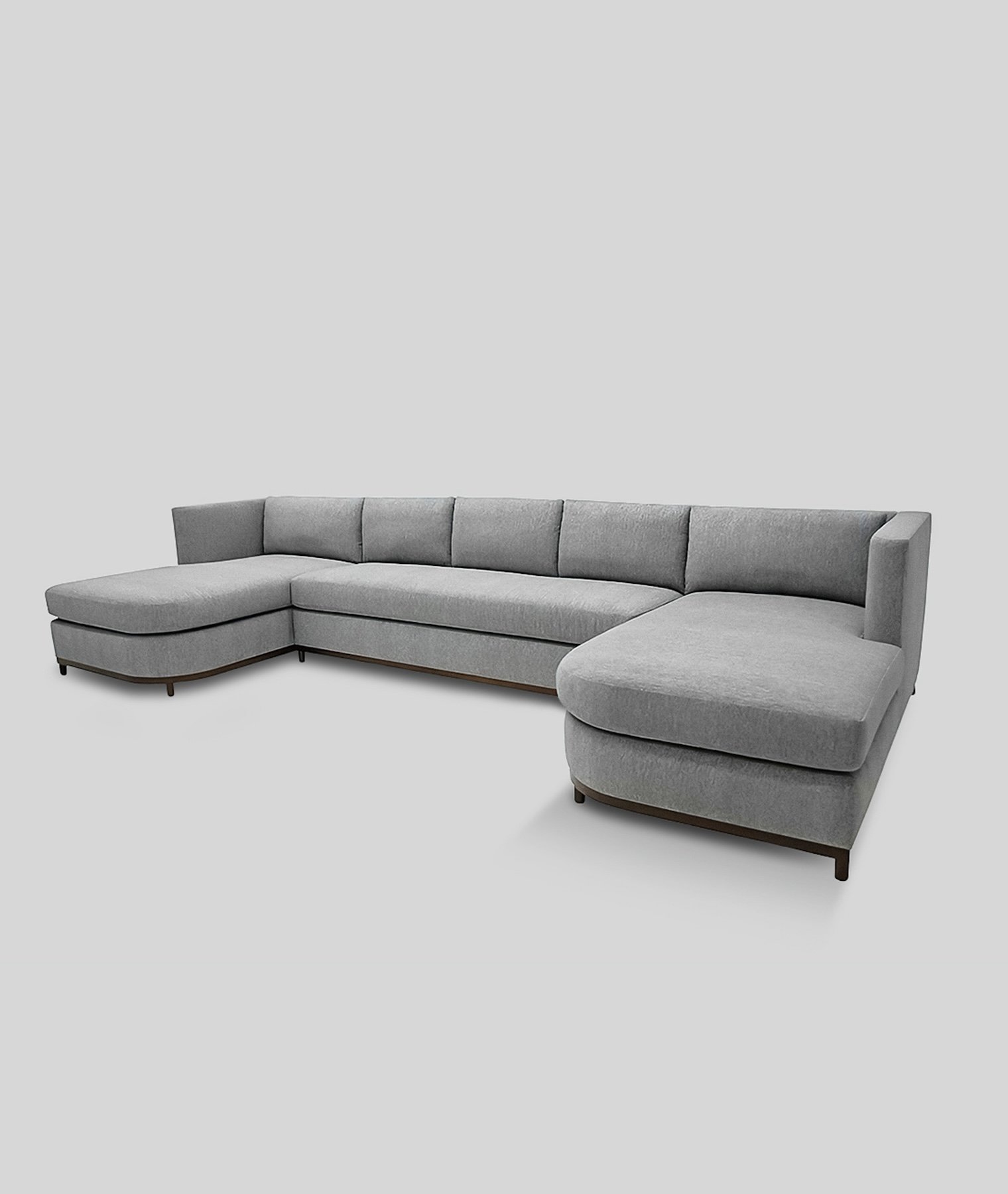 Gersten Curved Sectional | Double Chaise