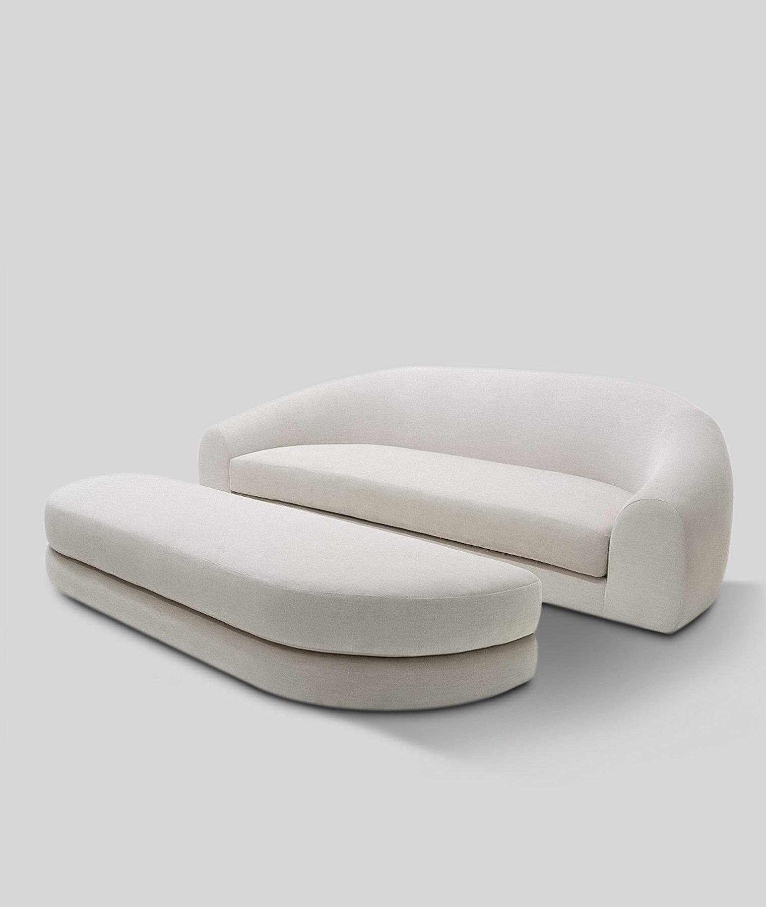Lola Sofa with Ottoman