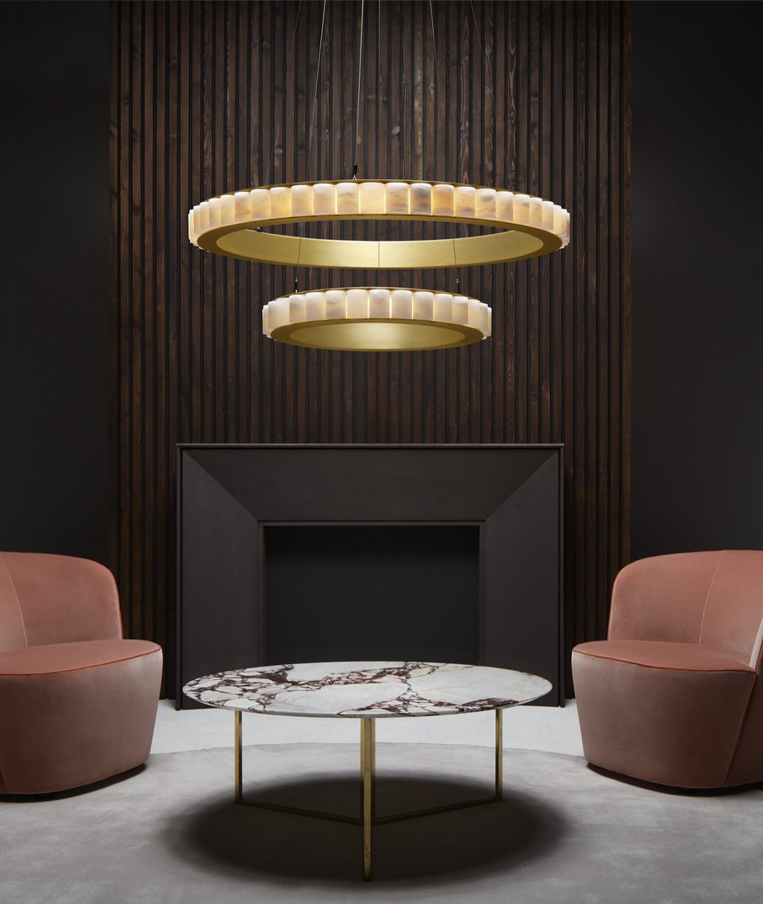 Avalon Chandelier Halo