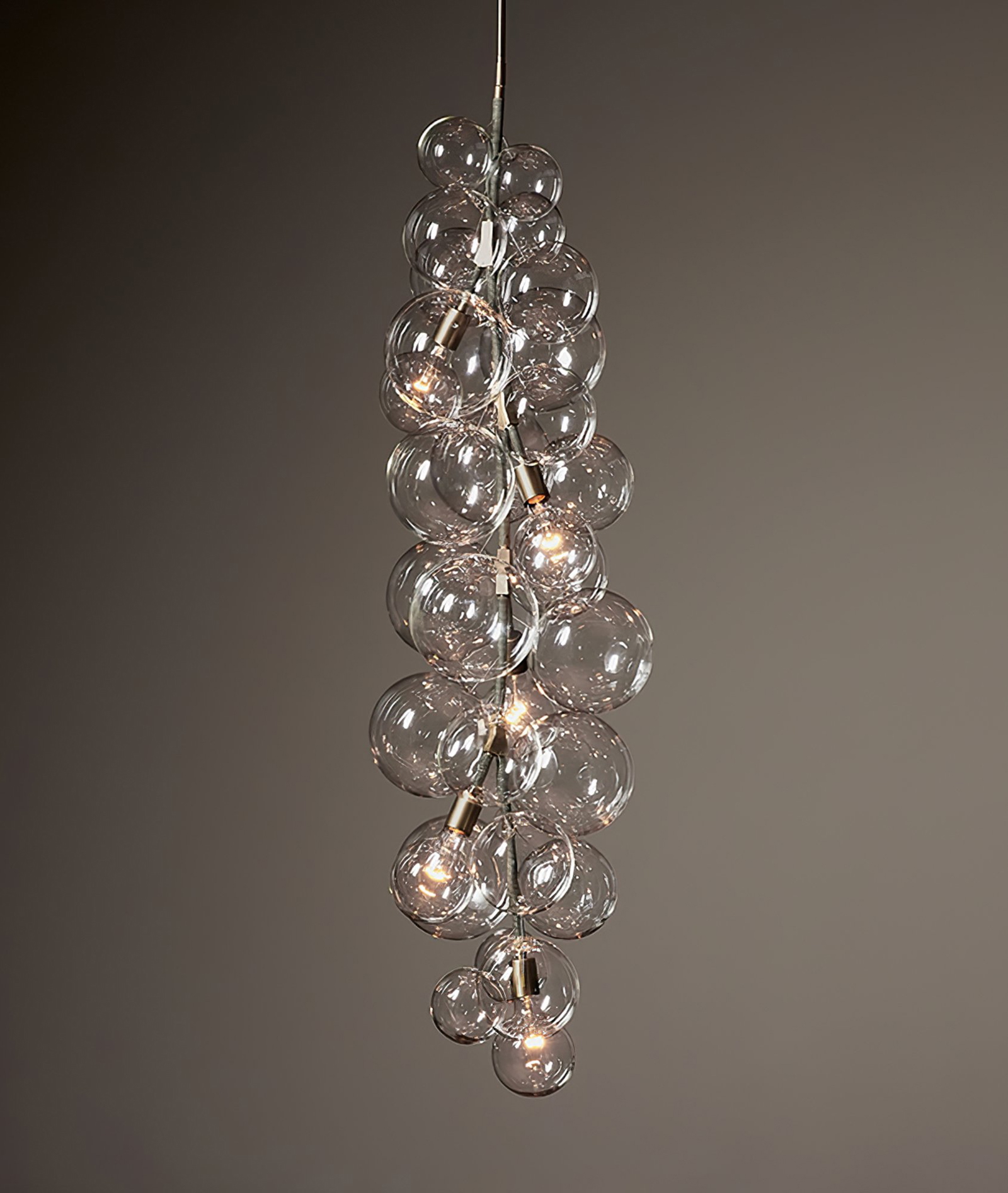 Bubble Chandelier Vertical Tall & X-Tall by PELLE | ROOM CRM