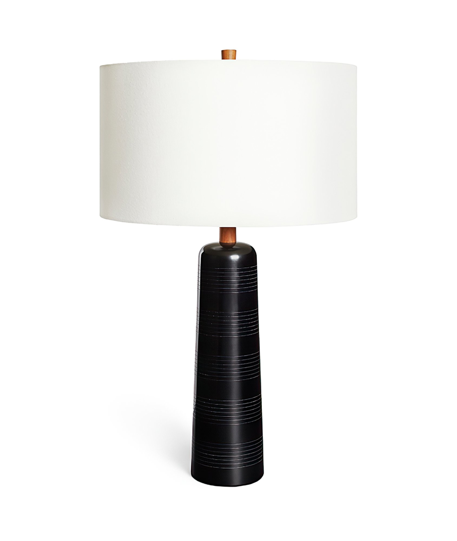 Delhi Table Lamp | Ebonized Maple