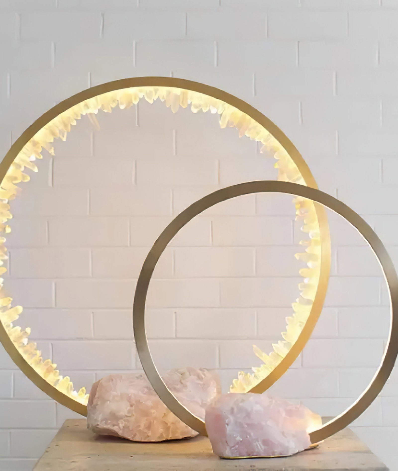 Prometheus Table Lamp IV | Quartz Base by Christopher Boots | ROOM CRM