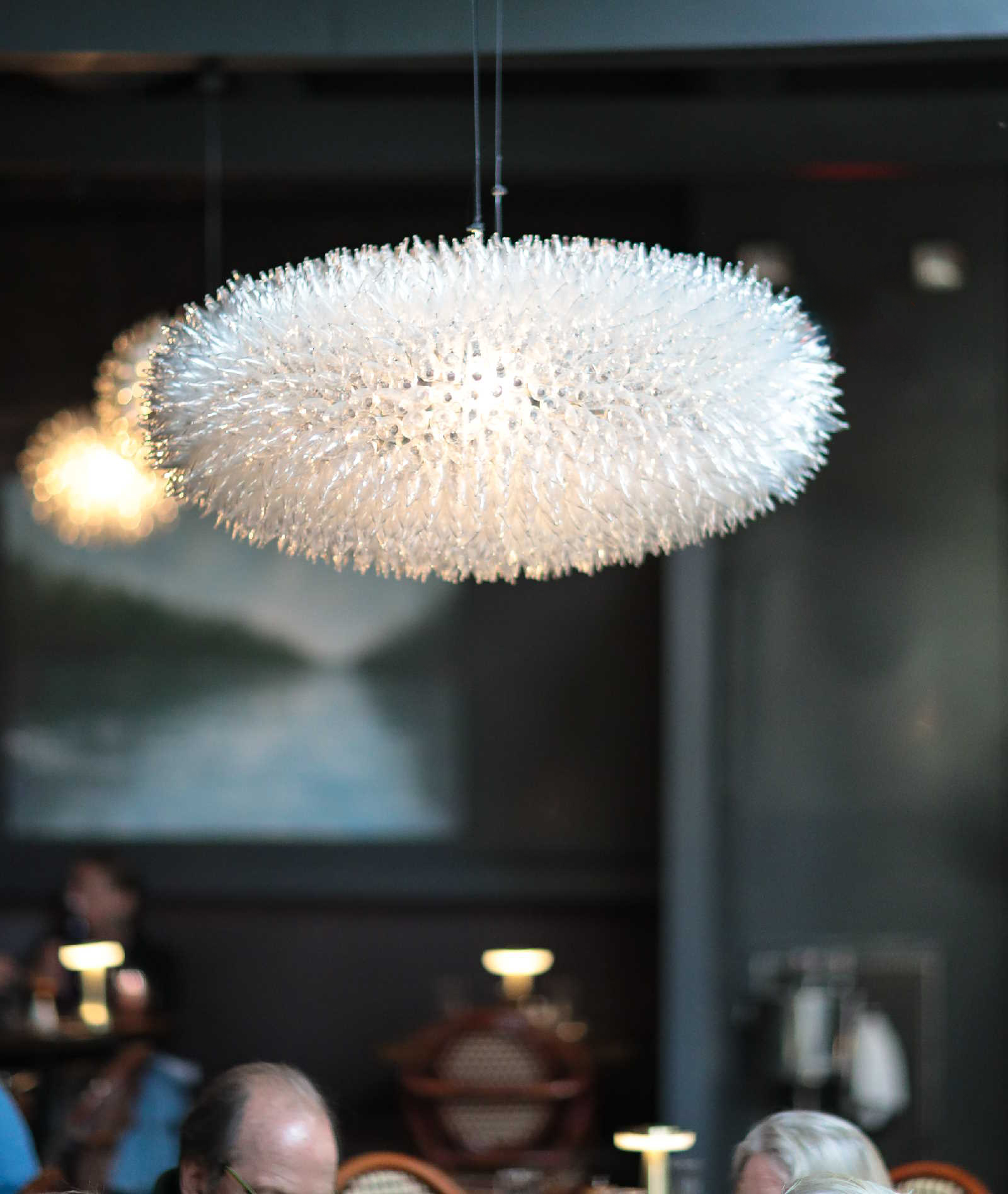 Urchin Elliptical Pendant