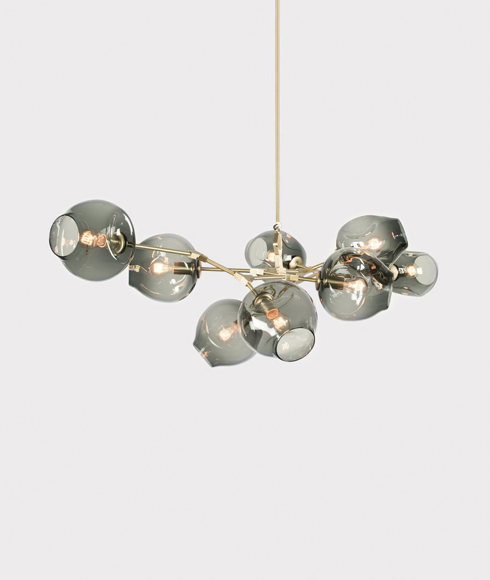 BB.08.03 8-globe Branching Bubble Chandelier by Lindsey Adelman
