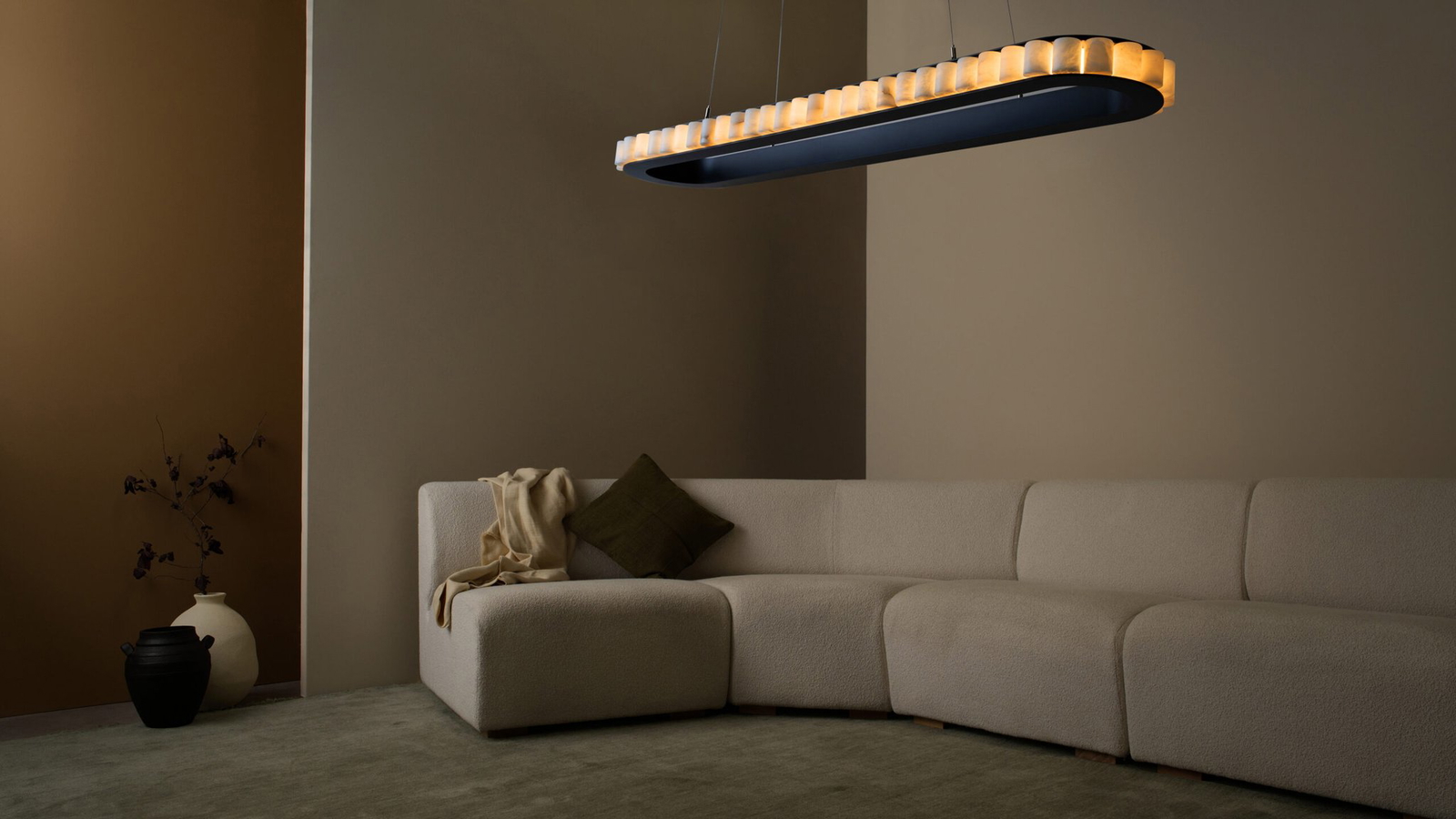 Avalon Oval Chandelier by CTO Lighting | ROOM Luxury Furniture