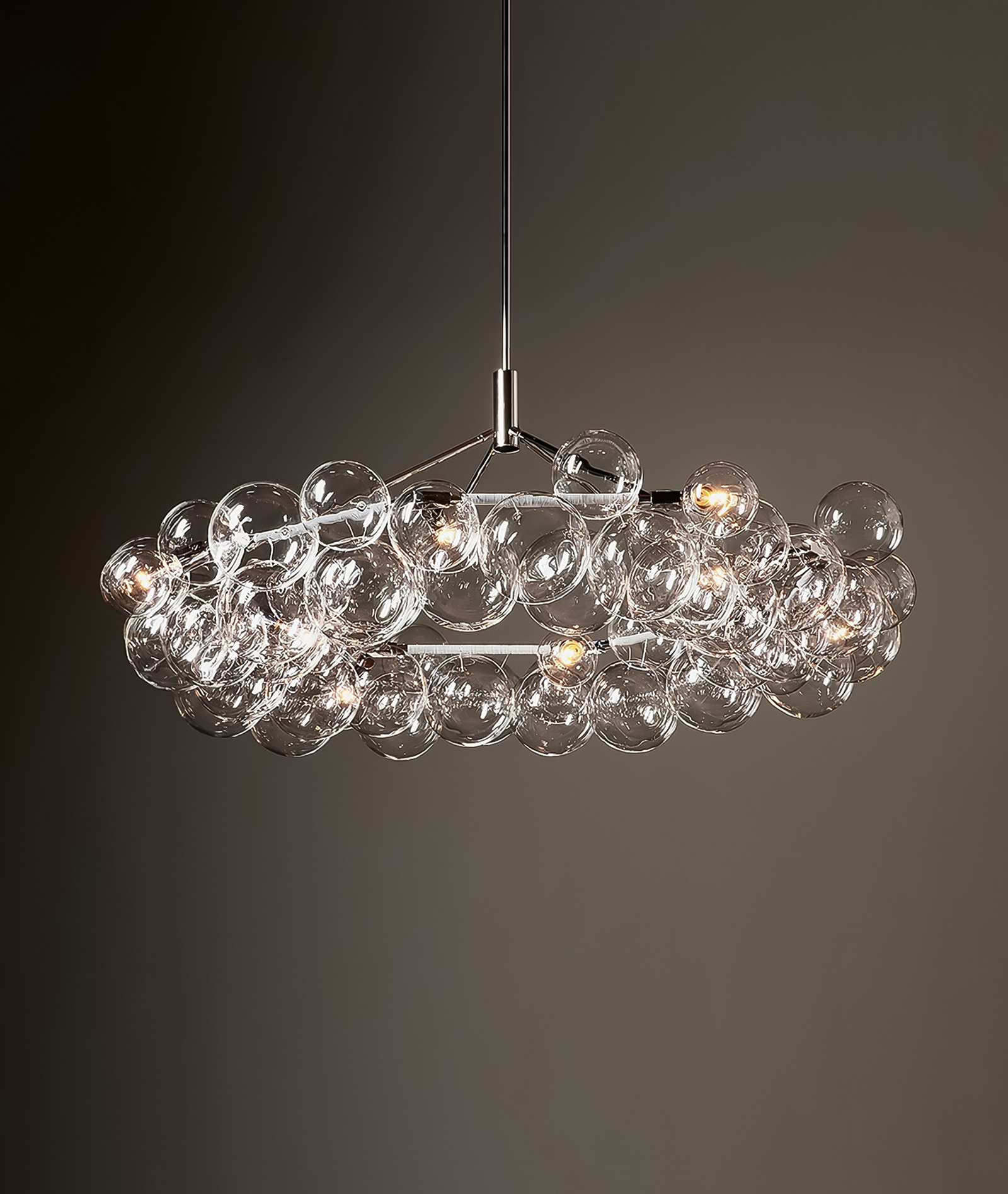 Bubble Chandelier Wreath