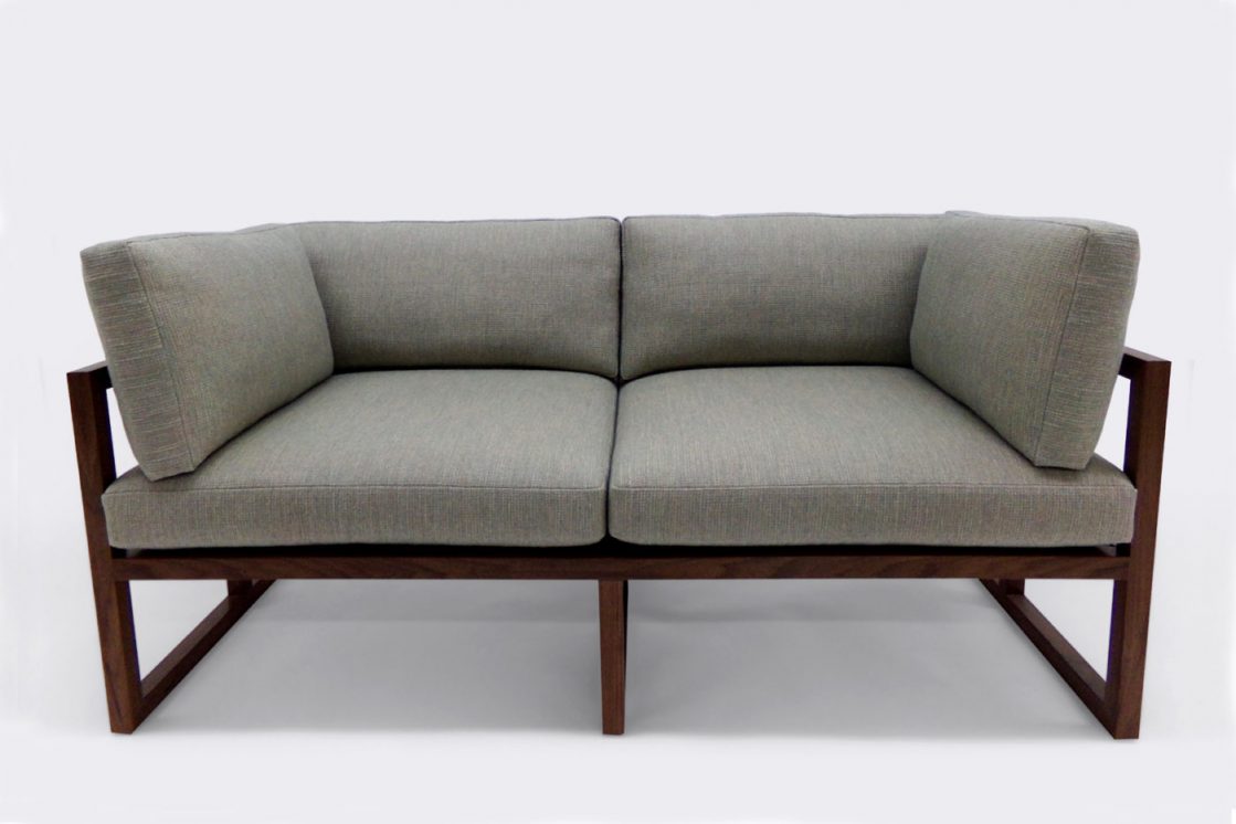ROOM Gerard Sofa Solid wood frame choice cushion fill seam style Maple Finish Custom Customizable Made to Order | ROOM Furniture