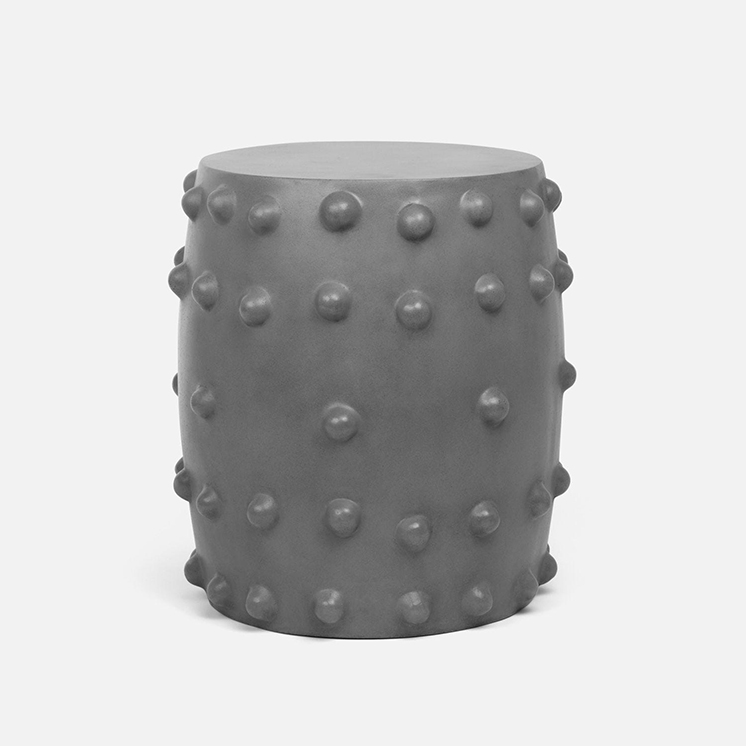 Made Goods Ezra Stool Gray Grey Fiber Reinforced Concrete handmade made to order custom customizable | ROOM Furniture